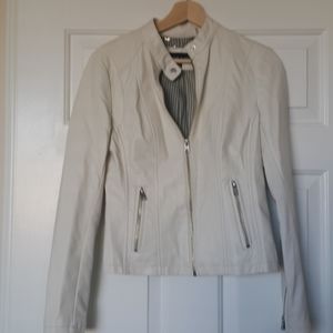 Faux leather jacket